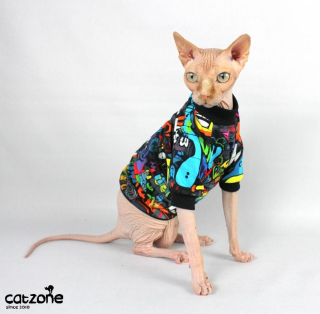 Tričko pro sphynx - raglan