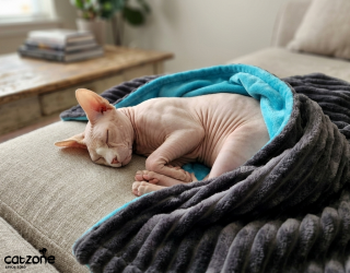 Luxusní deka pro nejen Sphynxe